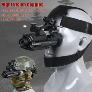 HD 1080P Night Vision Goggles Head-Mounted