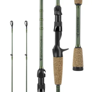 Casting amp Spinning Rods, 2Piece Rods with Extra Tip Section