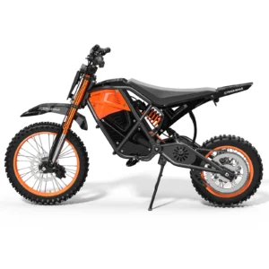 Fat Tire Electric Dirt Bike 48V Off-Road Motorcycle ,3000W Mid-Drive Motor
